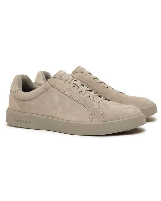Cole Haan Gray Grand Court Daily Trainers for men