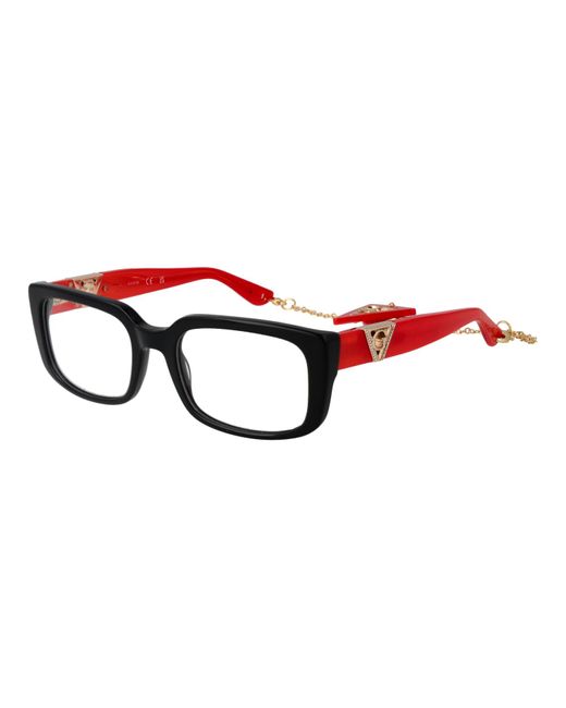 Guess Brilmontuur Gu2959 005 53 in het Red