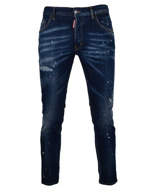 DSquared² Skater Jean Blauw in het Blue