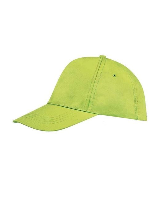 Sol's Green "Buzz" Baseball-Mütze (Apfelgrün)