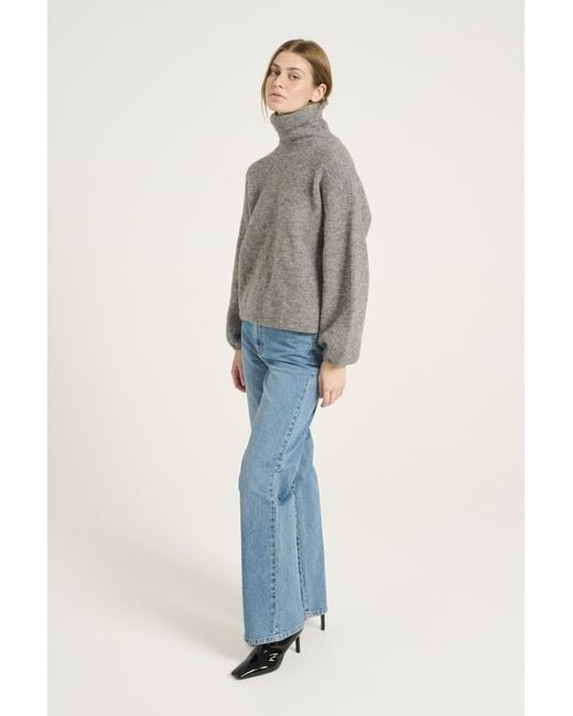 Gestuz Blue Strickpullover Regular Fit