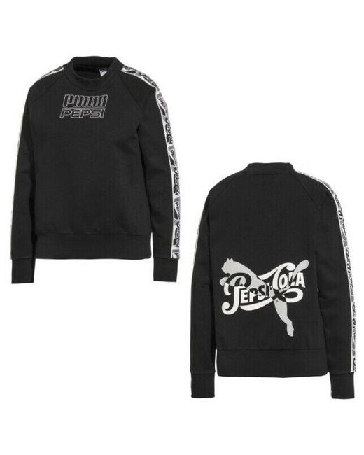 PUMA Black Pepsi X Sweater Textile