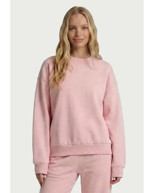 Basiclo Oversized Sweatshirt in het Pink