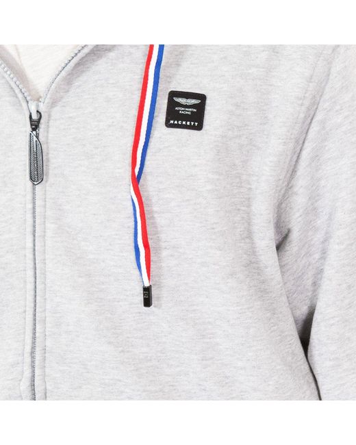 Hackett Sweatshirt Met Lange Mouwen, Ronde Hals En Capuchon Hm580247 in het Gray voor heren