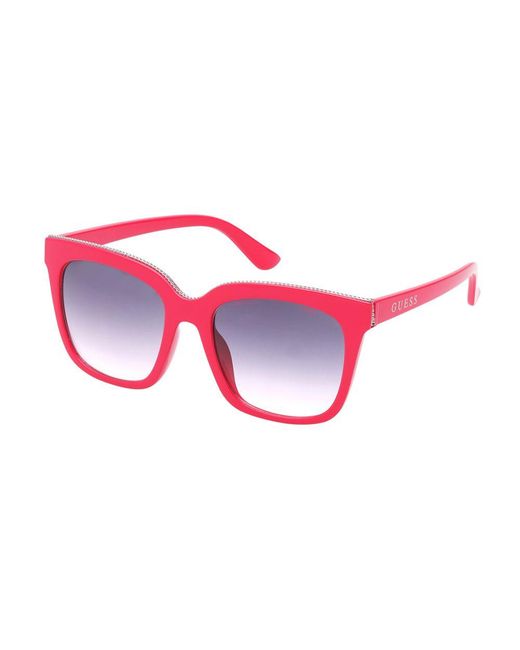 Guess Hars Zonnebril in het Pink