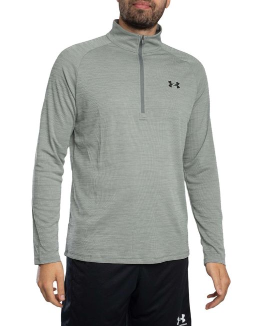 Under Armour Technisch Gestructureerd Trainingsjack in het Gray voor heren
