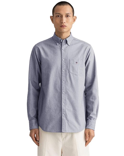 Gant Blue Regular Fit Shirt for men