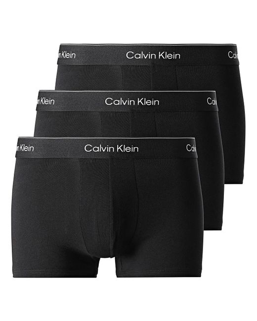 Calvin Klein Unterhosen 3Er-Pack Icon Stretch Boxers in Black für Herren