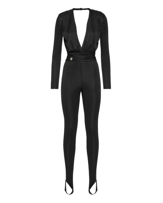 Philipp Plein Jumpsuits & Playsuits ,Zwart ,Jumpsuit in het Black