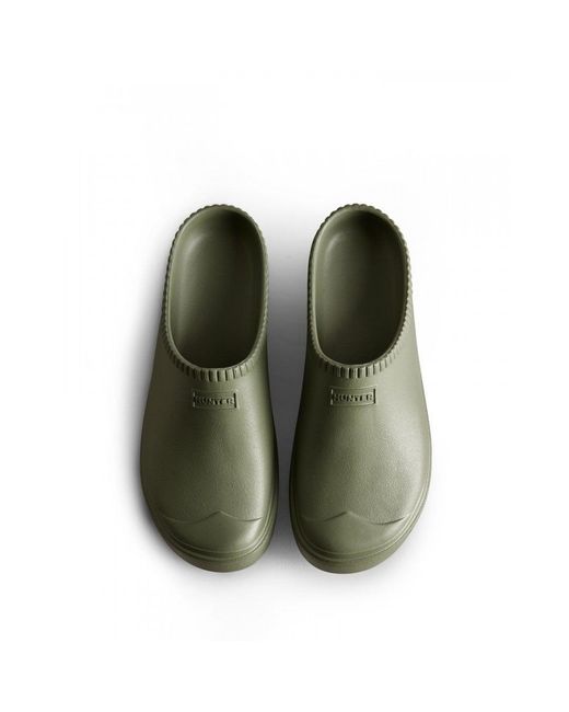 Hunter Green In/Out Bloom Algae Grüne Clogs