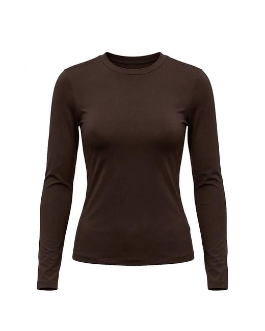 Basiclo Brown Slim Longsleeve