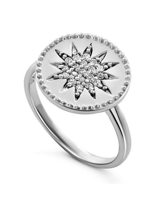 Orphelia Metallic 'Shine' 925 Sterling Ring