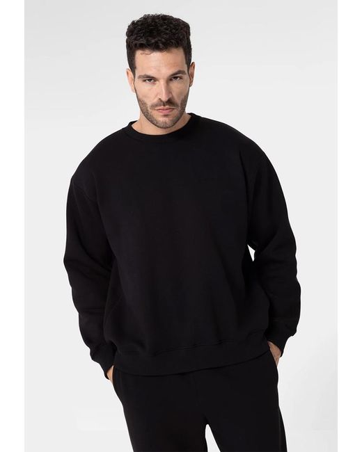 Basiclo Oversized Sweatshirt in het Black