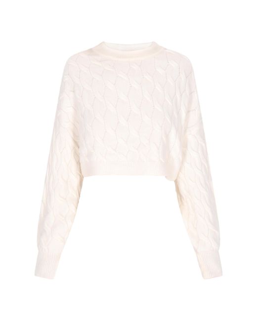 Dreimaster Jumper Wolwit in het White