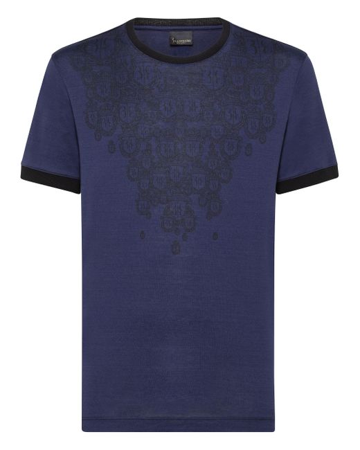 Billionaire T-Shirt Crest in Blue für Herren