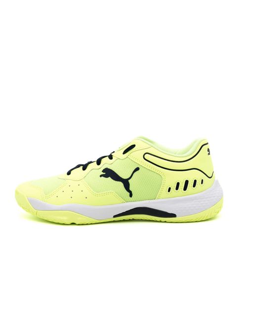 PUMA Yellow Solarsmash Rct Padel Tennis Shoes
