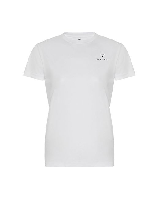 MOROTAI Ultralicht Basic T-Shirt in het White