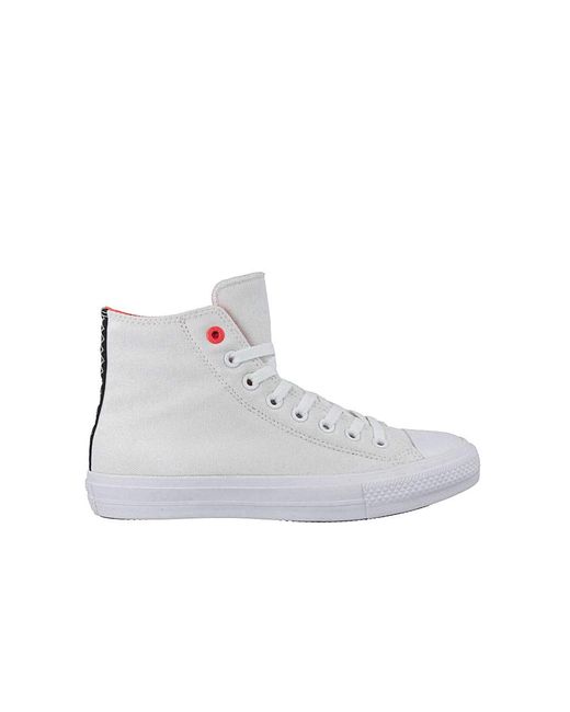 Converse Gray Chuck Taylor All Star Ii Hi Shield Plimsolls Textile for men
