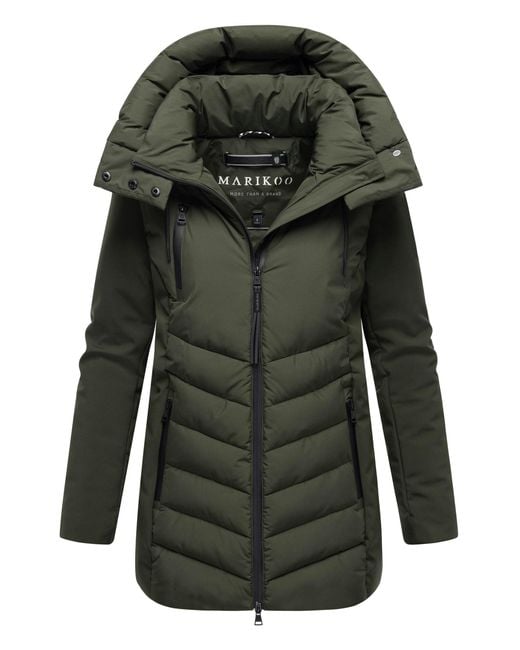 Marikoo Winterjas Tivaa Xvi Met Softshell & Afneembare Capuchon in het Gray