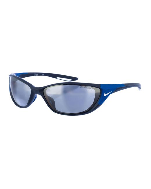 Nike Blue Acetate Sunglasses With Rectangular Shape Cw4674 for men