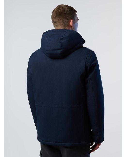 North Sails Field Jacket M65 in het Blue voor heren