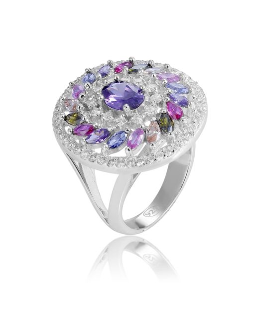 Orphelia Metallic 925 Sterling Ring