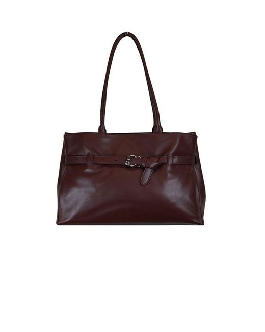 Coccinelle Brown Einkaufstasche Beere