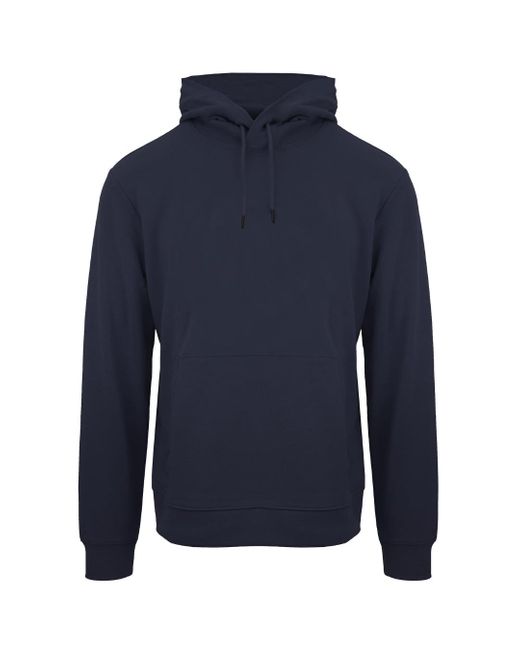 Philipp Plein Groot Logo Op De Rug Marineblauwe Hoodie in het Blue voor heren