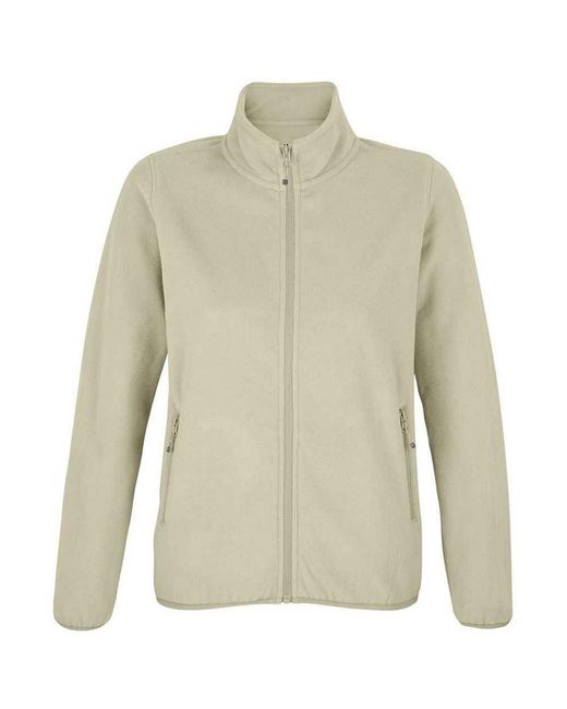 Sol's Natural Ladies Factor Microfleece Recycled Fleece Jacket (Rope)