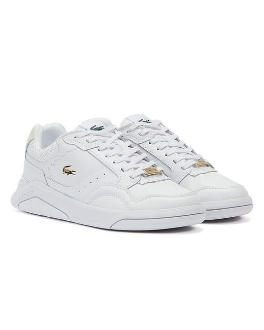 Lacoste White Game Advance Luxe 0721 1 Sfa Trainers