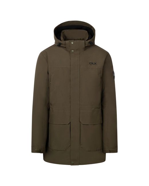 DLX Green Donahue Padded Jacket (Dark Vine) for men