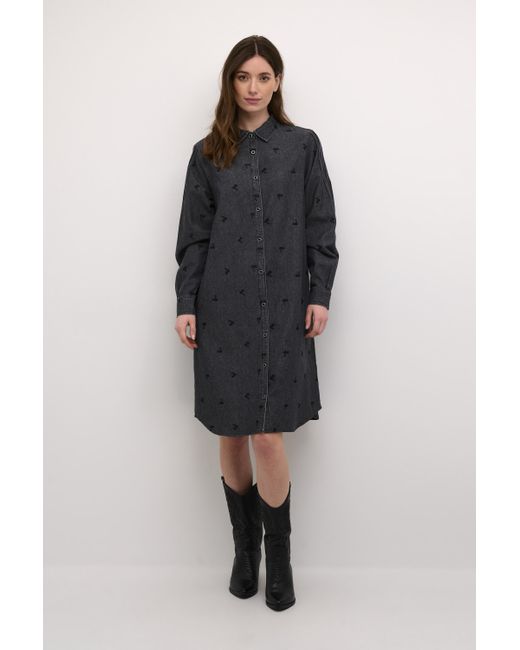 Cream Jurk Crfiola Jurk A-Shape in het Black