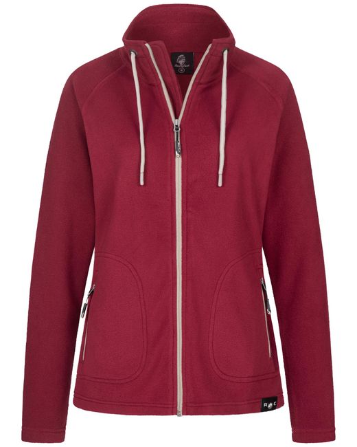 Rock Creek Red Fleecejacke Weinrot