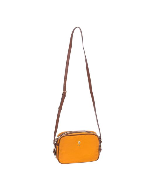 U.S. POLO ASSN. Orange Biuhu5729Wip Crossbody Bag