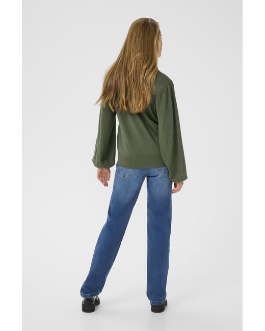 Kaffe Pullover Kalone Regular Fit in het Green