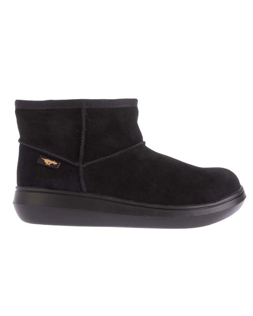 Rocket Dog Sugar Rush Suede Enkellaarsjes (zwart) in het Black