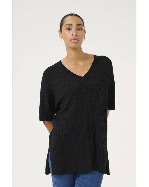 Kaffe Pullover Baggy Fit in het Blue