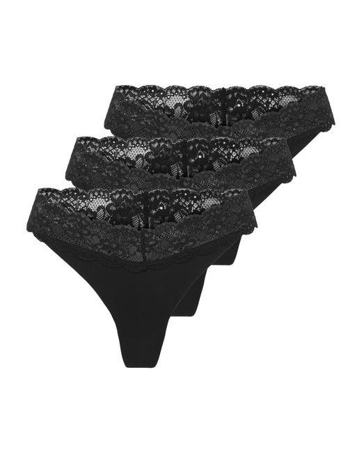 ONLY Enkel Tanga in het Black