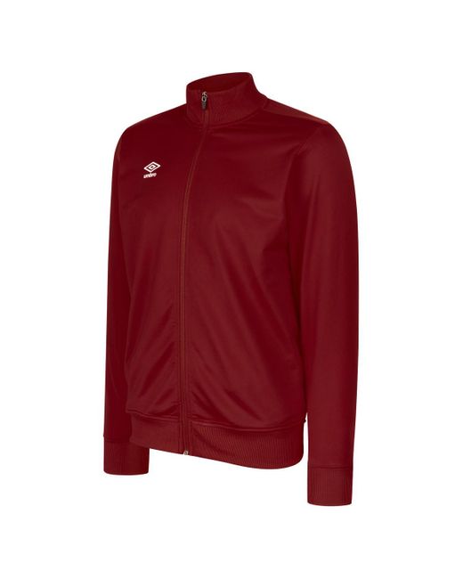 Umbro Red Club Essential Jacket (New Claret) for men
