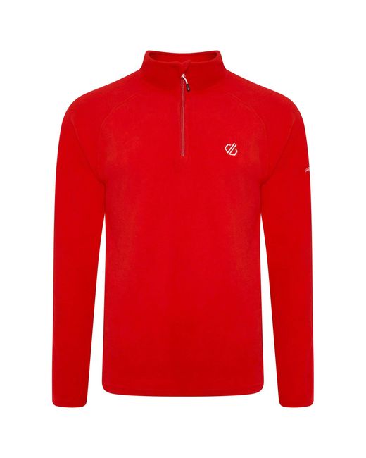 Dare 2b Red Freethink Ii Fleece Top (Danger) for men