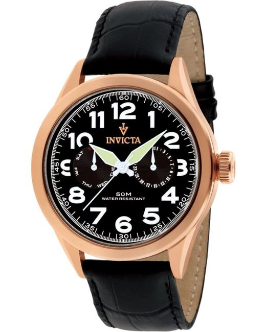 INVICTA WATCH Vintage 11742 Horloge in het Black voor heren