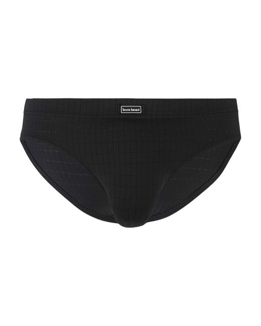 Bruno Banani Check Line Slip in Black für Herren