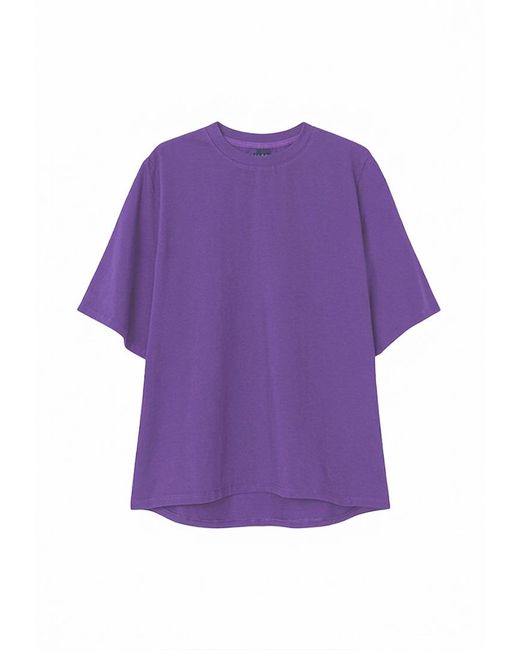 Basiclo Oversized Premium T-Shirt in het Purple