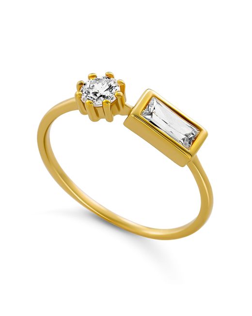 Orphelia Metallic 'Madelyn' 925 Sterling Ring