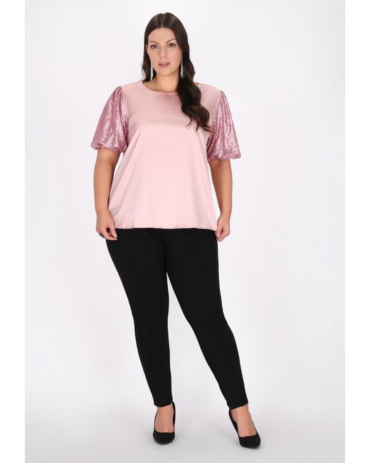 faina Pink Bluse