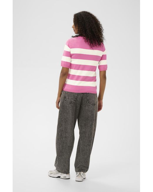 Kaffe Pullover Kalizza Pullover Regular Fit in het Red