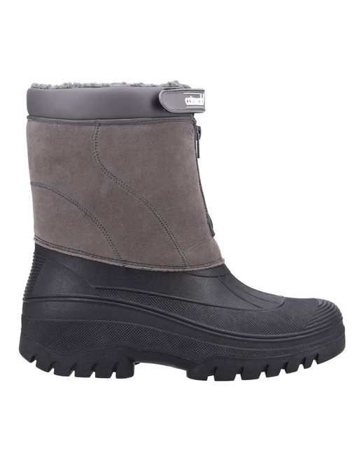 Cotswold Gray Venture Waterproof Winter Boots for men