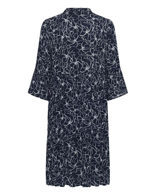 Kaffe Jurk Kaellen Jurk A-Shape in het Blue
