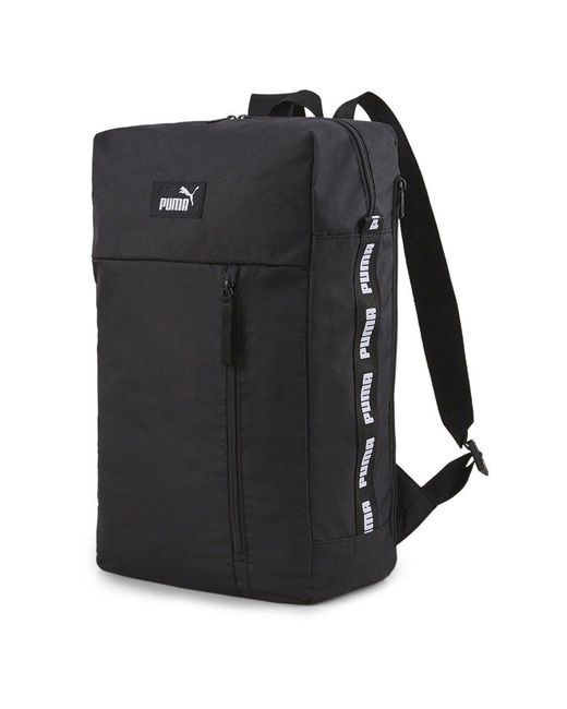 PUMA Evoess Box Backpack in Black Lyst
