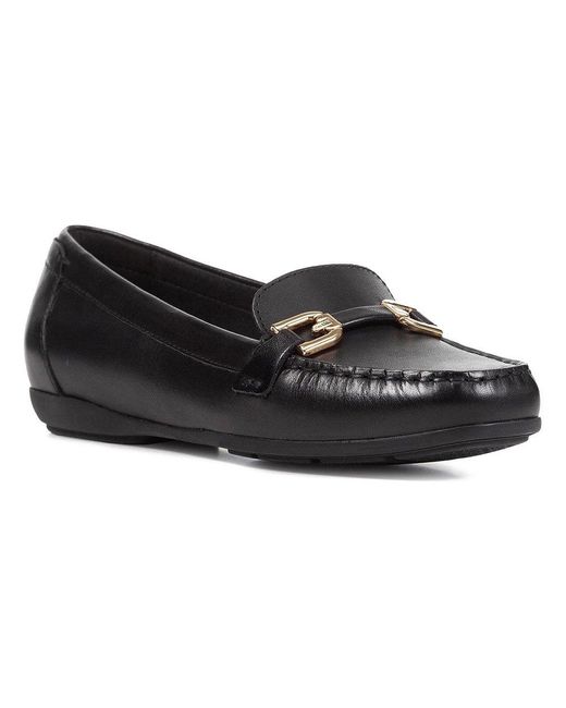 Geox Annytah Moc Shoes in Black Lyst